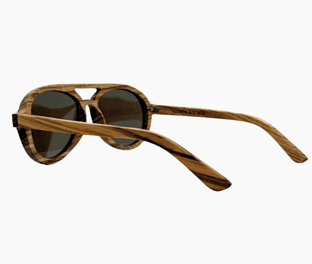 Avion Zebrawood w/Black Lenses image 1