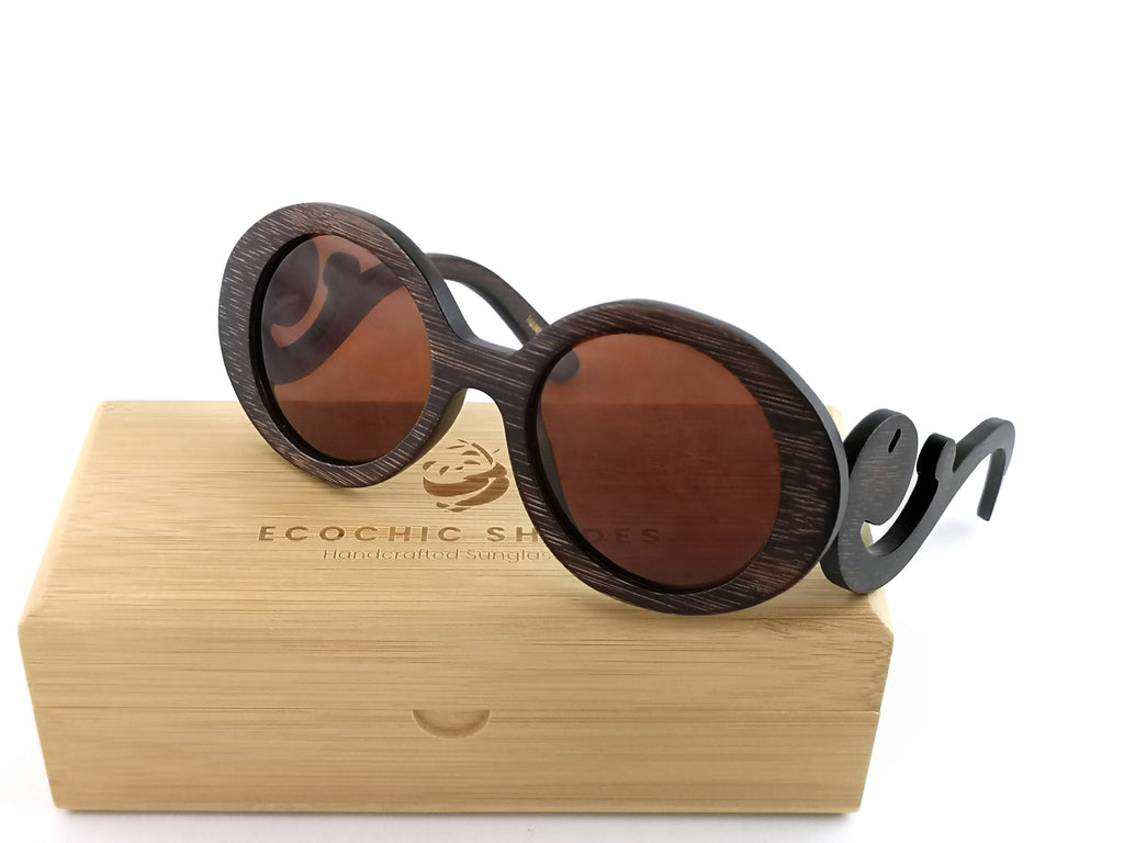 Sophia Bamboo Brown w/Brown Lenses