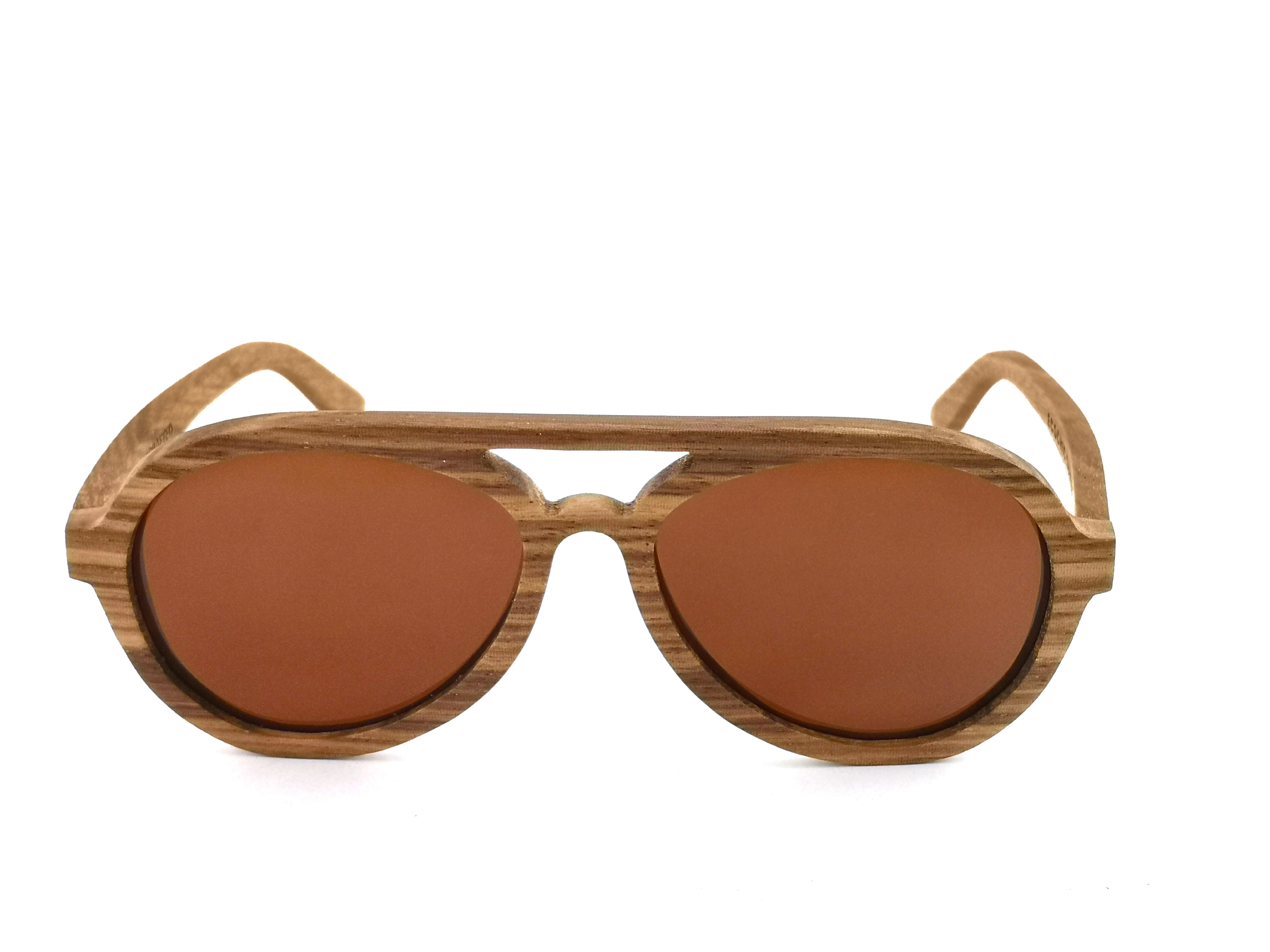 Avion Zebrawood Frame – Ecochic Shades Avion Zebrawood Frame – Ecochic Shades