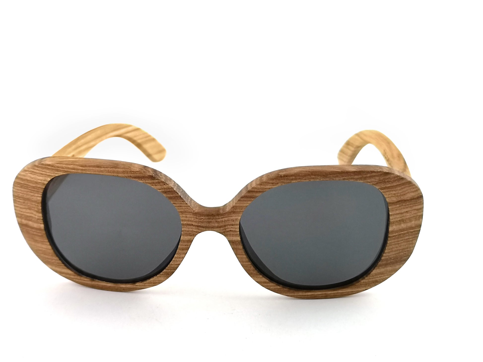 Miranda Zebrawood w/Black Lenses