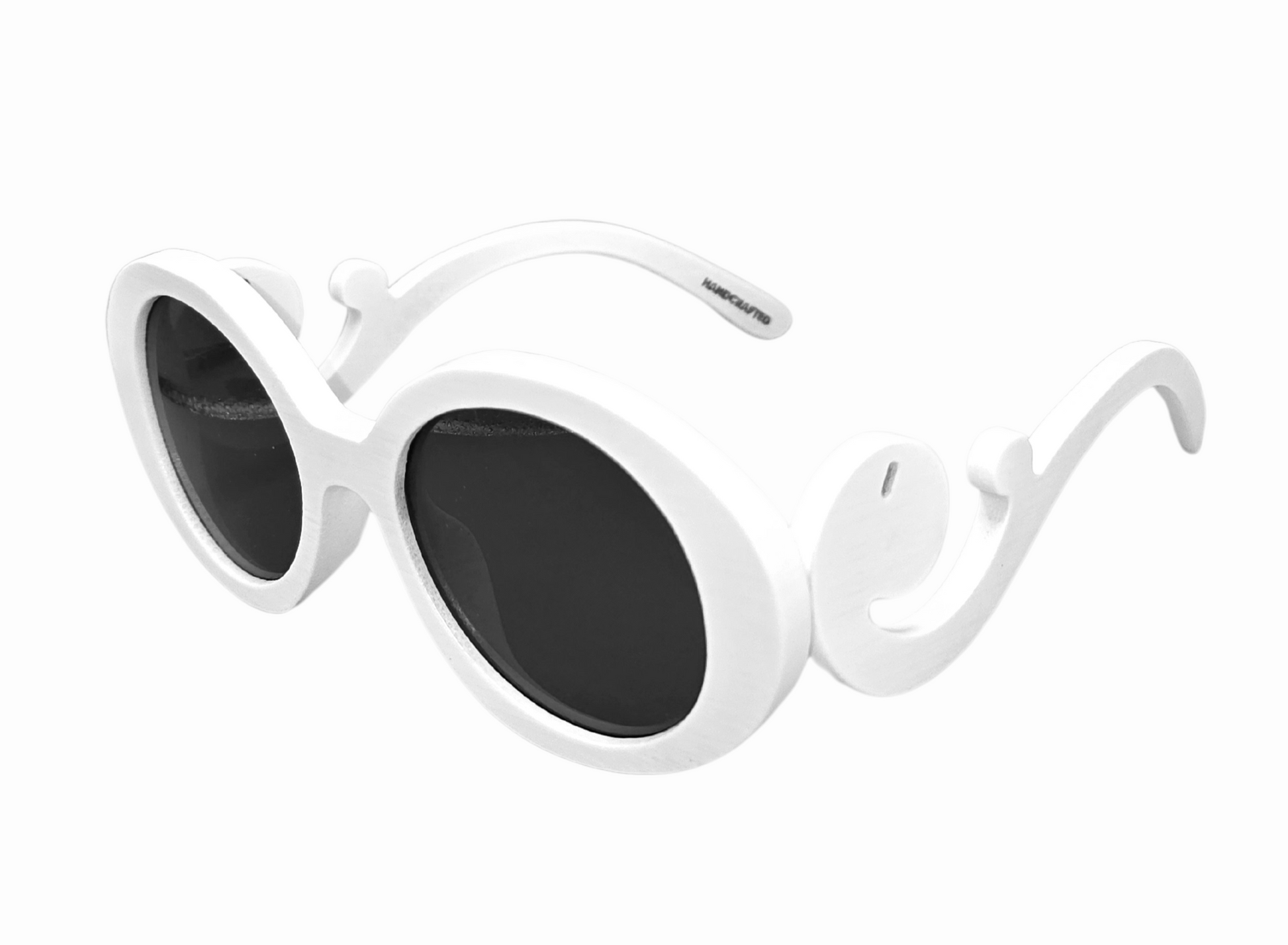 Sophia Bamboo White w/Black Lenses image 0