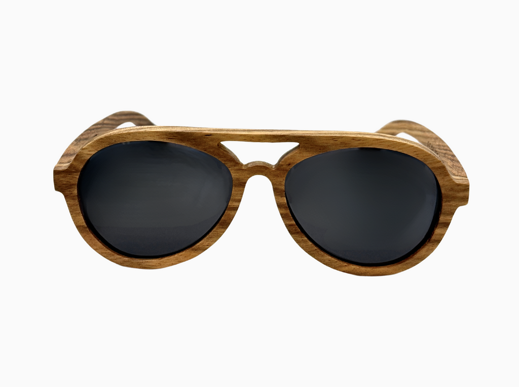 Avion Zebrawood w/Black Lenses image 3