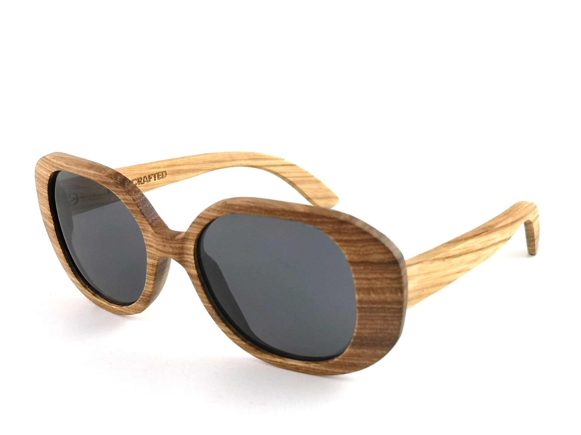Miranda Zebrawood w/Black Lenses image 0