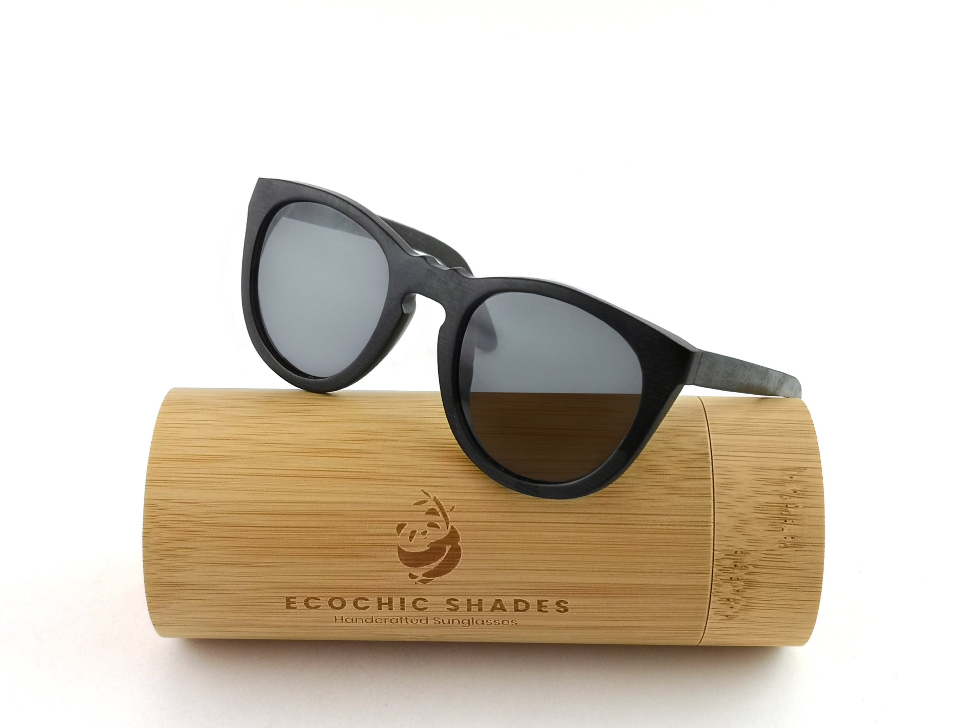 Riley Bamboo Black w/Black Lenses