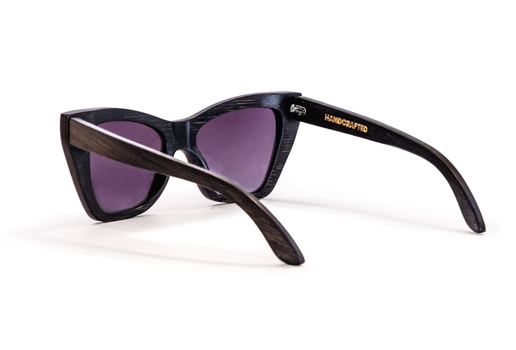 Mia Bamboo Black w/Black Lenses
