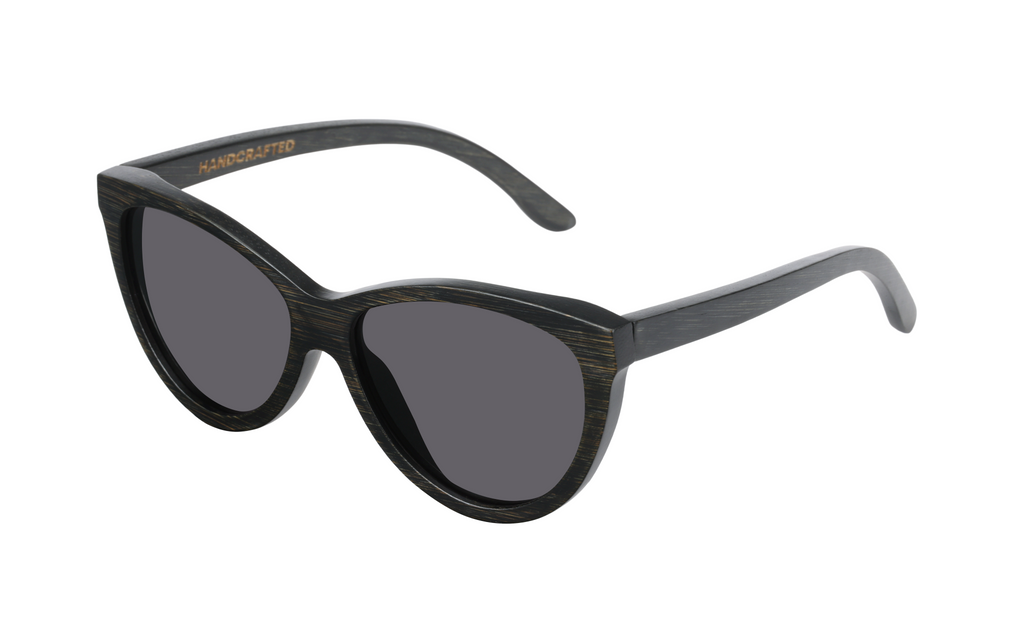 Grace Bamboo Black w/Black Lenses