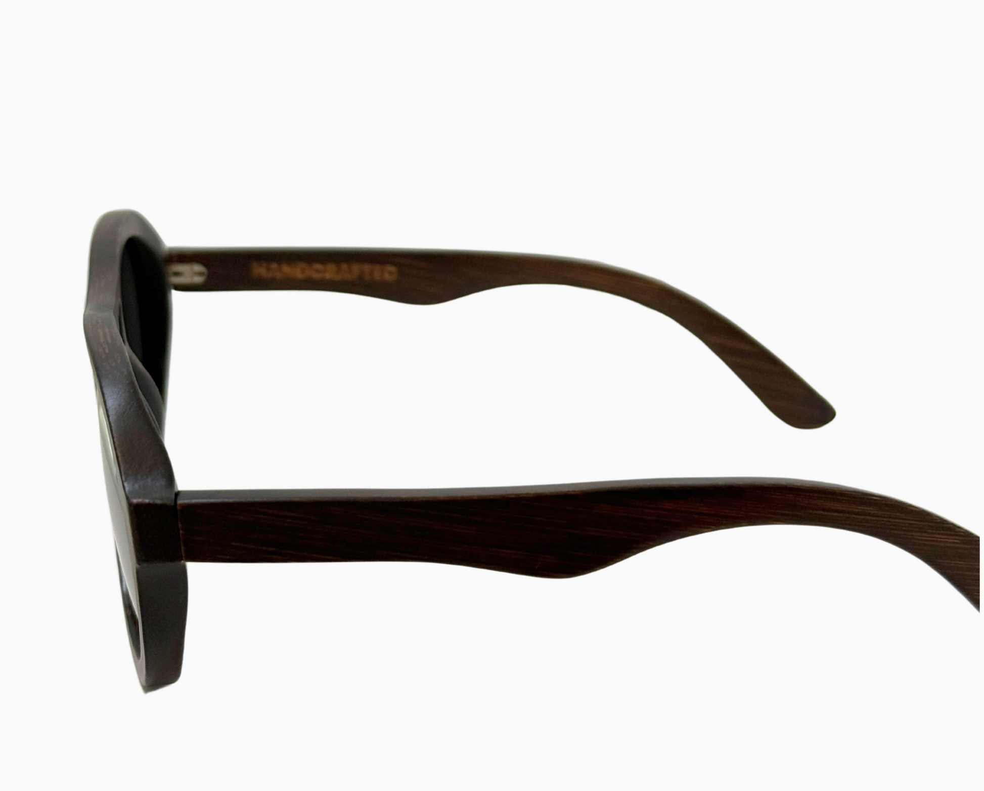 Avion Brown Bamboo with Mirrored Lenses image 2