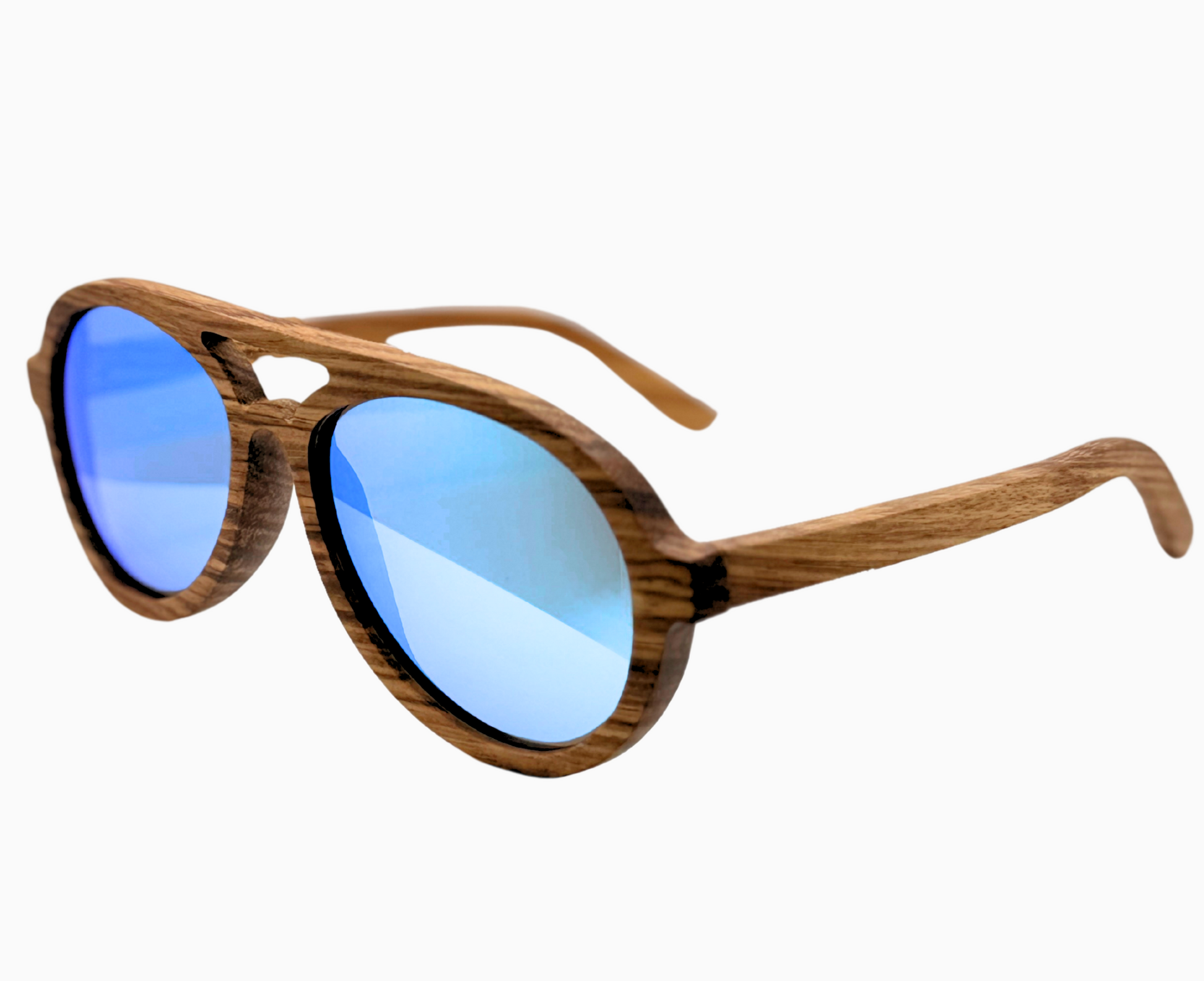 Avion Zebrawood w/Tahitian Tide Mirrored Lenses image 0