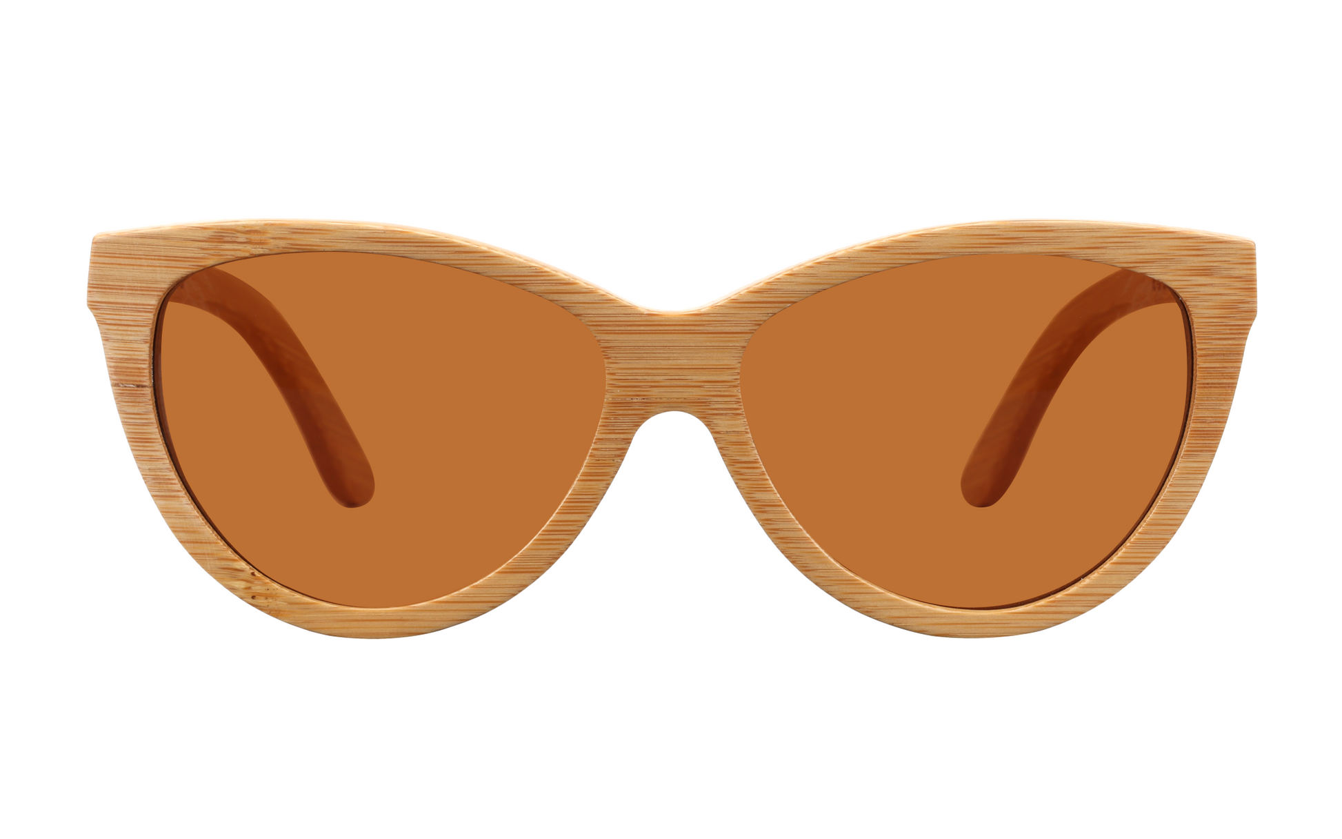 Grace Natural handcrafted bamboo sunglasses with tea polarized UV400 lenses. Pic3 is full product view. 